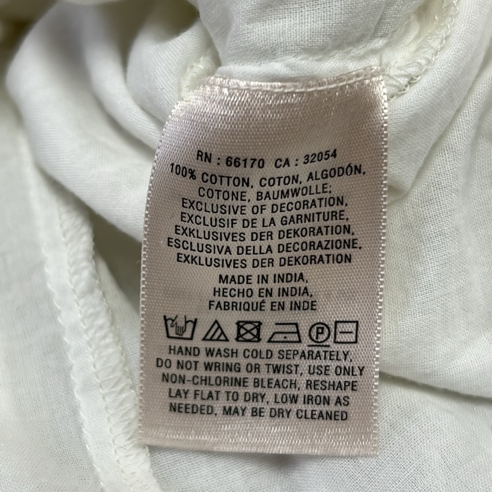 SOLD IN STORE Akemi + Kin Boho Crotchet Detailed Tank Top Size Medium - Picture 8 of 13